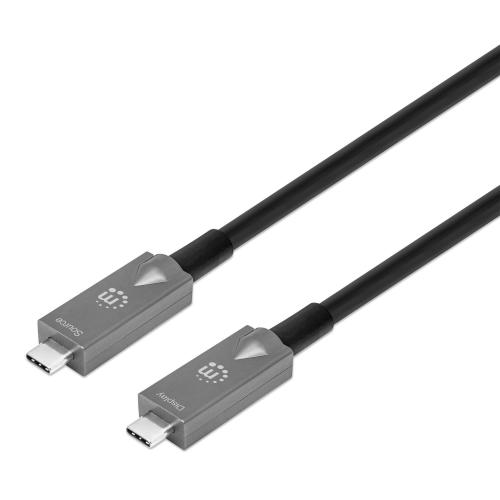 Cavo Ottico Attivo Dati e Video USB 3.2 Gen 2 USB-C&trade; M/M Fibra Ottica 4K 10 m