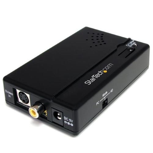 STARTECH CONVERTITORE VIDEO COMPOSITO E S-VIDEO A HDMI CON AUDIO