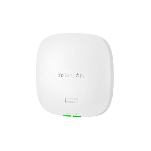 HPE INSTANT ON AP32 (EU) ACCESS POINT TRI BAND 2.4/5/6GHz WI-FI 6E 2 x 2 MIMO - MU-MIMO MONTABILE A SOFFITTO O A PARETE BIANCO
