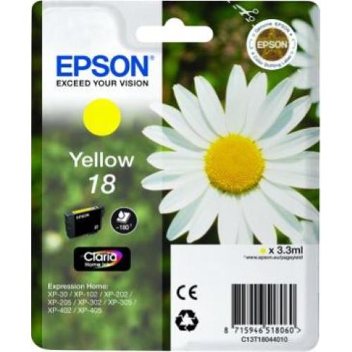 EPSON 18 CARTUCCIA GIALLO