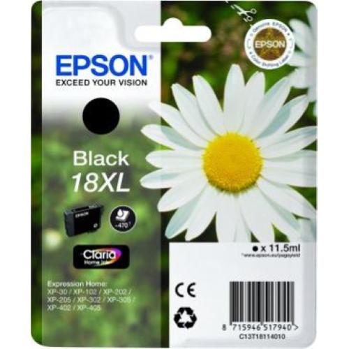 EPSON 18 XL CARTUCCIA INKJET NERO