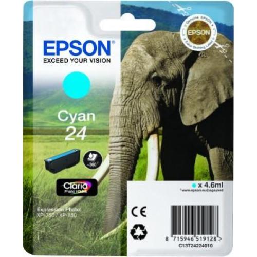 EPSON 24 CARTUCCIA INKJET CIANO