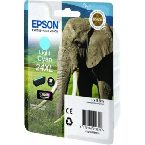 EPSON 24 XL CARTUCCIA CIANO CHIARO XL