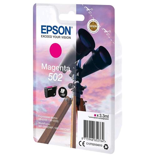 EPSON 502 CARTUCCIA INK 3.3 ML MAGENTA