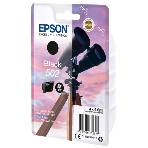 EPSON 502 CARTUCCIA INK 4.6 ML NERO