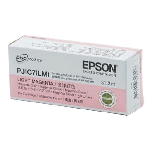 EPSON DISCPRODUCER PJIC7(LM) CARTUCCIA INCHIOSTRO INK-JET MAGENTA CHIARO FINO 1.000 DVD