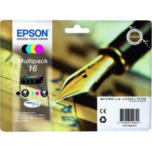 EPSON MULTIPACK 16 CARTUCCE NERO + MULTICOLOR