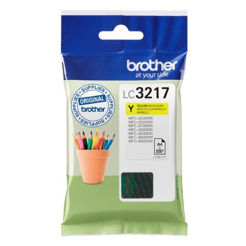 BROTHER LC-3217Y CARTUCCIA INK-JET 550 PAG. GIALLO
