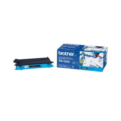 BROTHER TN-135C TONER CIANO PER HL4040CN/4050CDN/4070CDW - DCP9040CN/9042CDN/9045CDN - MFC9440CN/9450CDN/9840CDW DURATA: 4.000 PAGINE