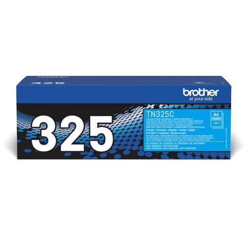 BROTHER TN-325C TONER CIANO PER HL-4150CDN/HLò4140CN/MFC-9460CDN/MFC-9465CDN/DCP-9055CDN GARANZIA ITALIA (TN-325C)
