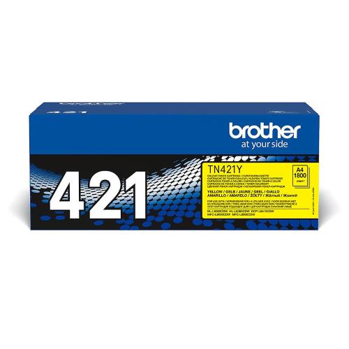 BROTHER TN-421Y TONER 1.800 PAG GIALLO