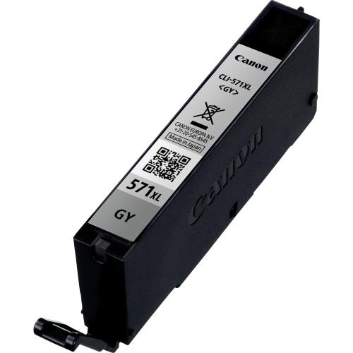 CANON CLI-571GY XL SERBATOIO XL GRIGIO PER PIXMA MG5750-MG6850-MG7750 11ML