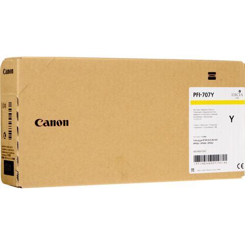 CANON PFI-707Y SERBATOIO GIALLO PER IPF830/840/850 700ML