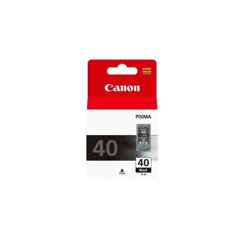 CANON PG-40 CARTUCCIA INCHIOSTRO NERO PER PIXMA iP1600-iP2200-MP150-MP170-MP450-iP1300-iP1700-iP1800-iP2500-iP2600-MP160-MP180-MP460-MP210-MP220-MX300-MX310-MP190/Fax JX200-JX500