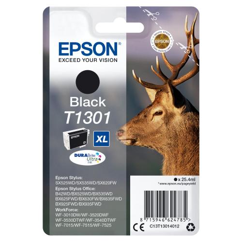 INK EPSON T1301 NERO PER STYLUS BX325WD/SX525WD/620FW