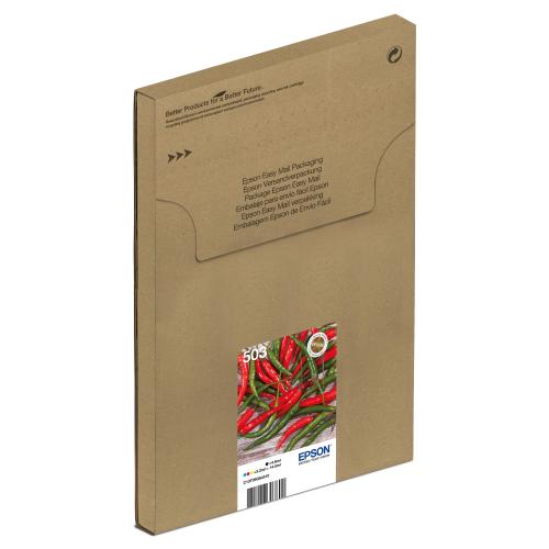 EPSON 503 CARTUCCIA INK-JET ORIGINALE RESA STANDARD NERO CIANO MAGENTA GIALLO PER 2960DWF WF-2965DWF XP-5200 XP-5205