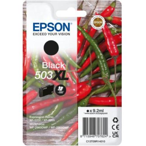 EPSON 503 XL CARTUCCIA INCHIOSTRO INK ORIGINALE RESA ELEVATA NERO