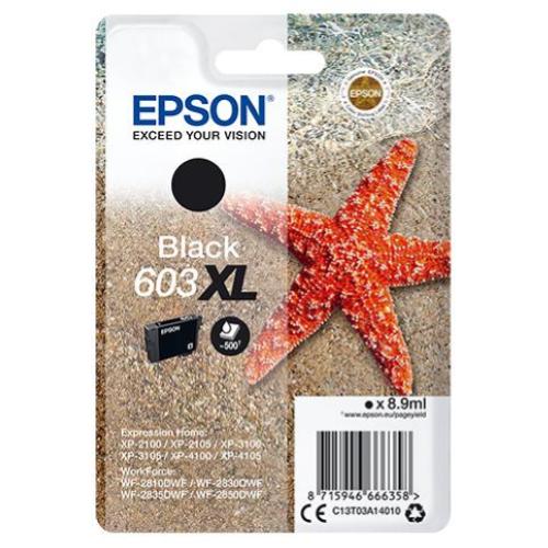 EPSON 603XL STELLA MARINA CARTUCCIA INK JET NERO 8.9 ML
