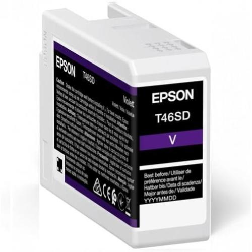 EPSON T46SD ULTRACHROME PRO NERO OPACO CARTUCCIA INCHIOSTRO 25 ML PER P706-SC-P700