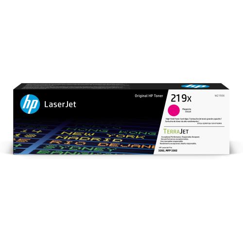 HP 219X CARTUCCIA TONER MAGENTA ALTA RESA 2.500 PAGINE