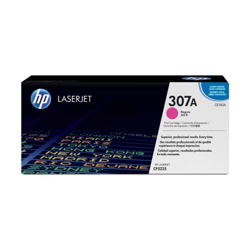 HP 307A TONER MAGENTA PER COLOR LASERJET CP5200 7.300 PG