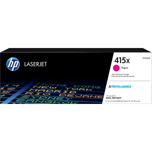 HP 415X LASERJET TONER MAGENTA 6.000 PAGINE
