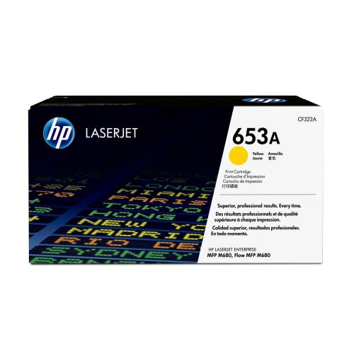 HP 653A TONER GIALLO PER STAMPANTI LASER HP 16.500PG (CF322A)