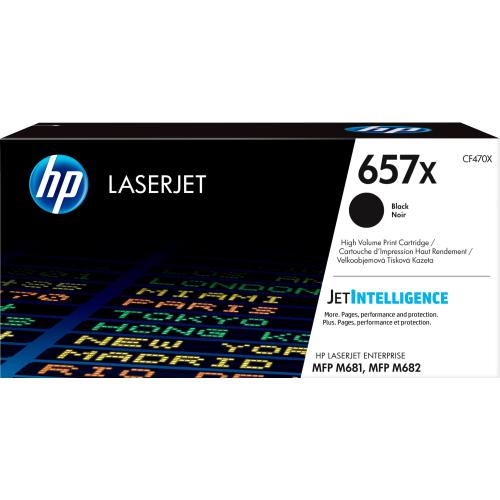 HP 657X HIGH YIELD BLACK TONER