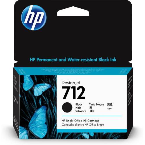 HP 712 CARTUCCIA NERO INK 38 ML