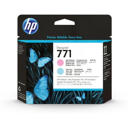 HP 771 TESTINA INKJET MAGENTA CHIARO / CIANO - CHIARO