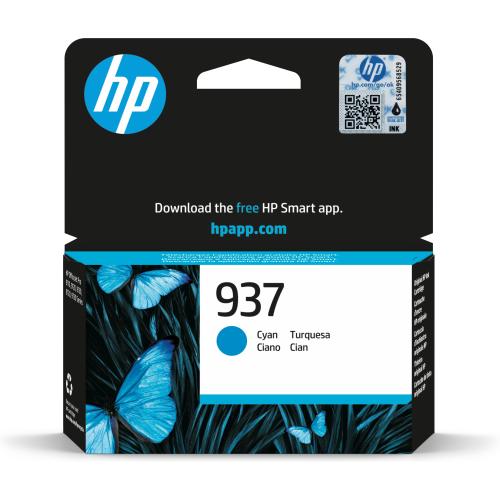 HP 937 CARTUCCIA INK CIANO PER Officejet 9110, 9120, 9130, Officejet Pro 9110b, 9120b, 9130b 800 PAGINE