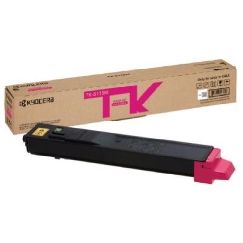 KYOCERA TK-8115M TONER MAGENTA ECOSYS M8124 6.000 PAGINE