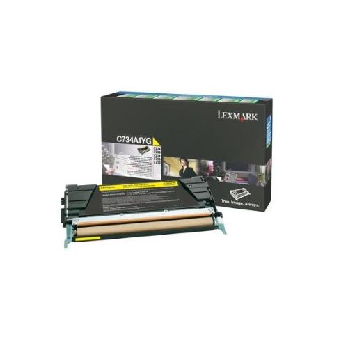 LEXMARK 0C734A1YG TONER GIALLO PER C734 C736 X734 X736 X738