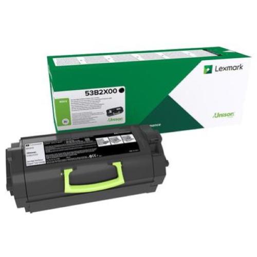LEXMARK 53B2X00 TONER NERO EXTRA HIGH YIELD PER MS818dn 45.000 PAGINE