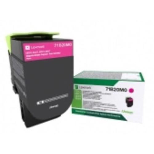 LEXMARK 71B20M0 TONER MAGENTA PER CS/CX 317/417/517 2300 PAG