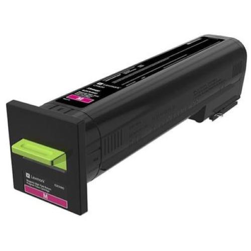 LEXMARK 72K20ME TONER MAGENTA PER CS820de / CS820dte / CS820dtfe / CX820de / CX820dtfe / CX825de / CX825dte / CX825dtfe / CX860de / CX860dte / CX860dtfe 8.000 PAGINE
