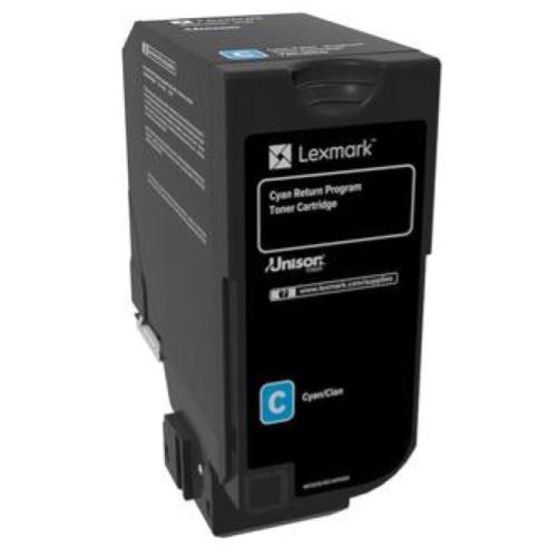 LEXMARK 74C20C0 TONER CIANO PER CS720 CS725 CX725 3.000 PAGINE