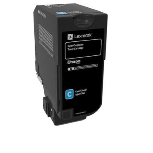 LEXMARK 74C20CE TONER CIANO PER CS720 CS725 CX725 3.000 PAGINE
