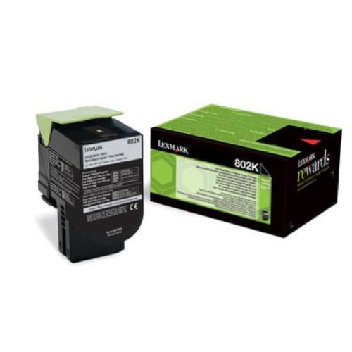 LEXMARK 802K TONER BLACK PER CX410DE/ CX410DTE e CX410E
