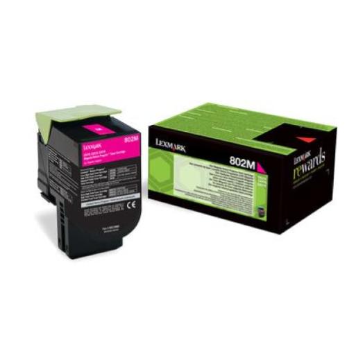 LEXMARK 802M TONER MAGENTA PER CX410DE/ CX410DTE e CX410E