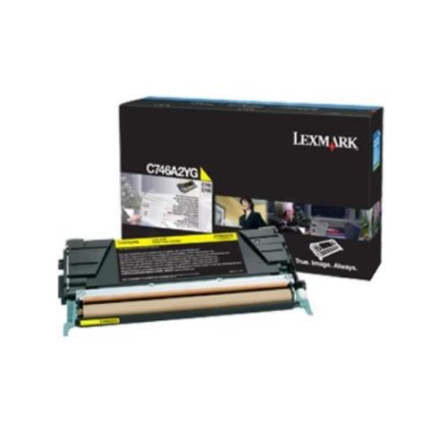 LEXMARK C746A3YG TONER GIALLO PER C746/748 7.000 PAG