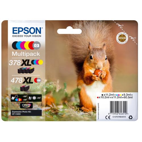 MULTIPACK 6 378XL/478XL PHOTO HD