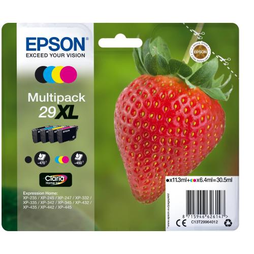 MULTIPACK N.4 CART. T29XL FRAGOLA