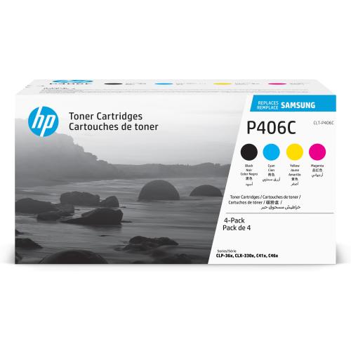 SAMSUNG CLT-P406C MULTIPACK TONER NERO + CIANO + MAGENTA + GIALLO (SU375A)