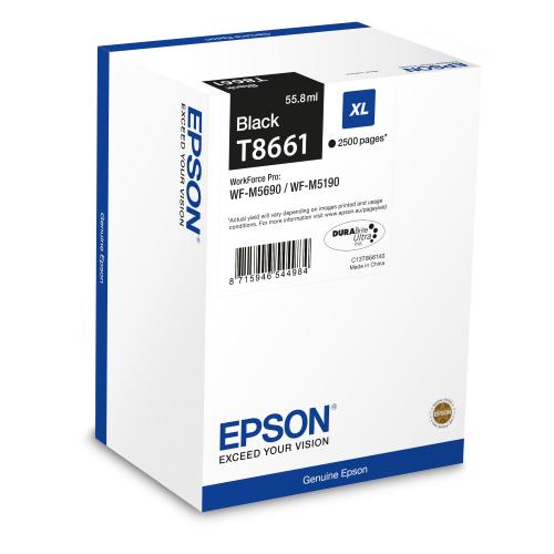 EPSON T8661 XL CARTUCCIA INK-JET 55.80 ML NERO