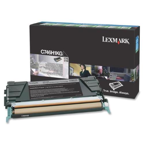 LEXMARK C746H1KG TONER NERO PER C746 C748 12.000 PAGINE