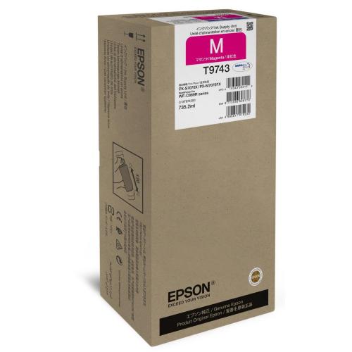 EPSON T9743 CARTUCCIA DURABrite Pro MAGENTA XXL PER WORKFORCE PRO WF-C869R