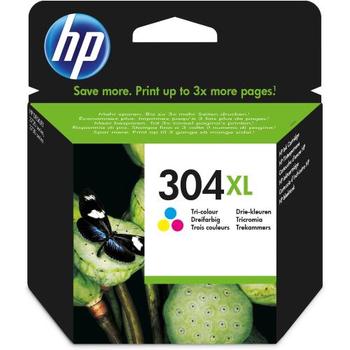 HP INC INK HP 304XL N9K07AE CMY