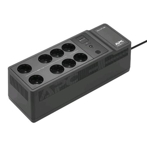 APC BE650G2-GR GRUPPO DI CONTINUITÀ BACK UPS 650VA 8 USCITE SCHUKO PROTEZIONE DA SOVRATENSIONI BLACK
