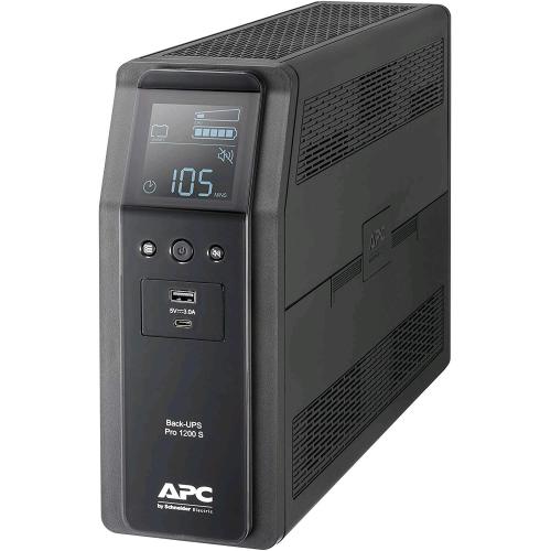 APC BR1200SI BACK UPS GRUPPO DI CONTINUITA' AVR 720 W 1.200 Va CONNETTORI 8 X AC INTERFACCIA LCD